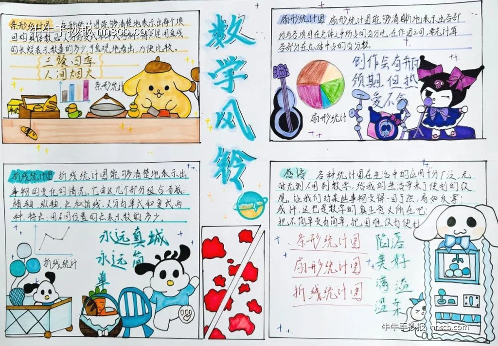 六年级趣味数学手抄报5张-第2张