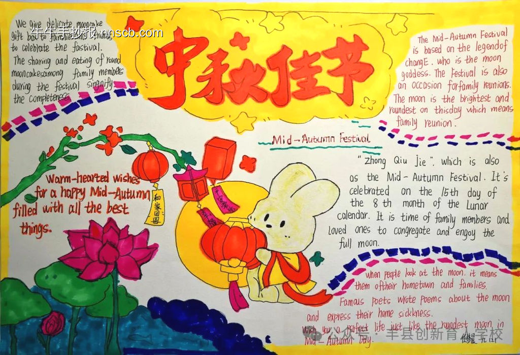 精美的迎新年英语手抄报-第7张