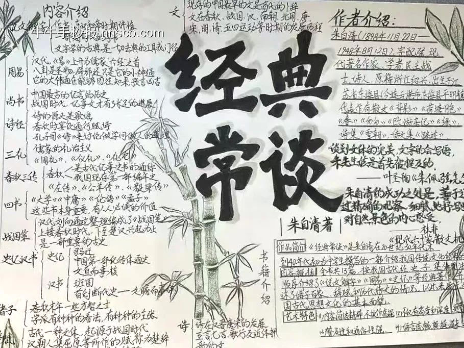 《经典常谈》阅读语文组手抄报-第5张