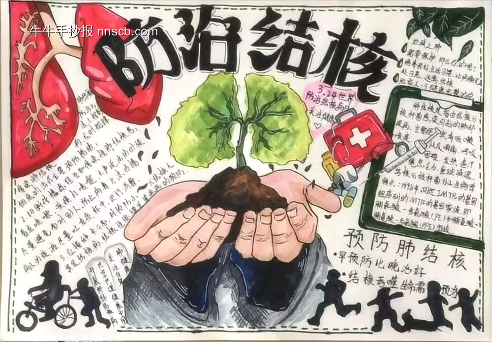 “世界防治结核病日”主题手抄报-第5张