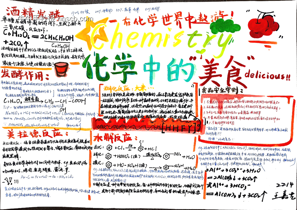 食品中的化学手抄报简单又漂亮-第5张