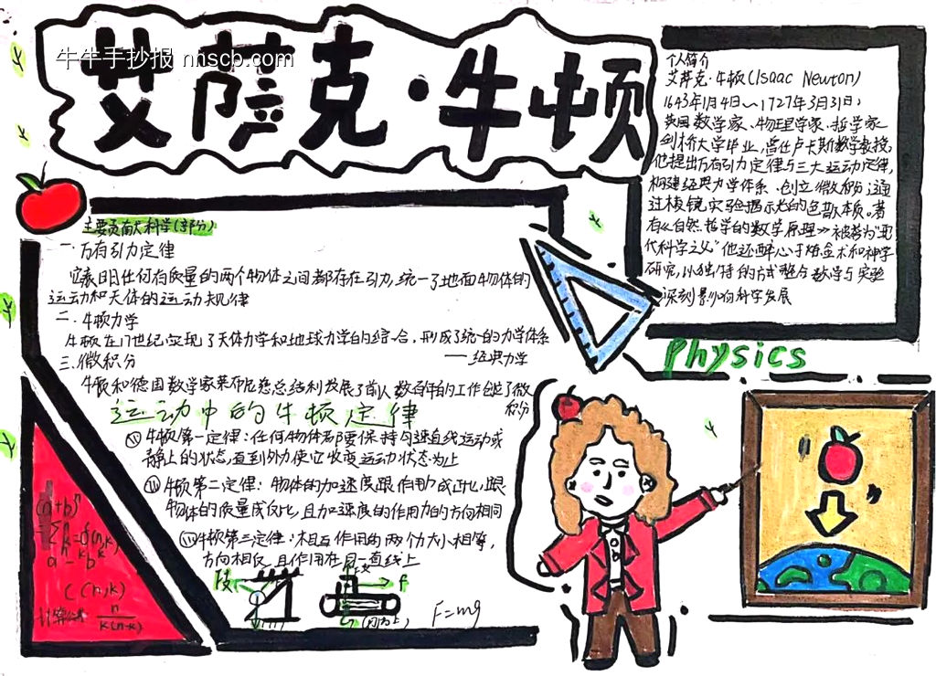 笔尖绘科学主题手抄报-第1张