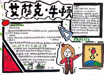 笔尖绘科学主题手抄报