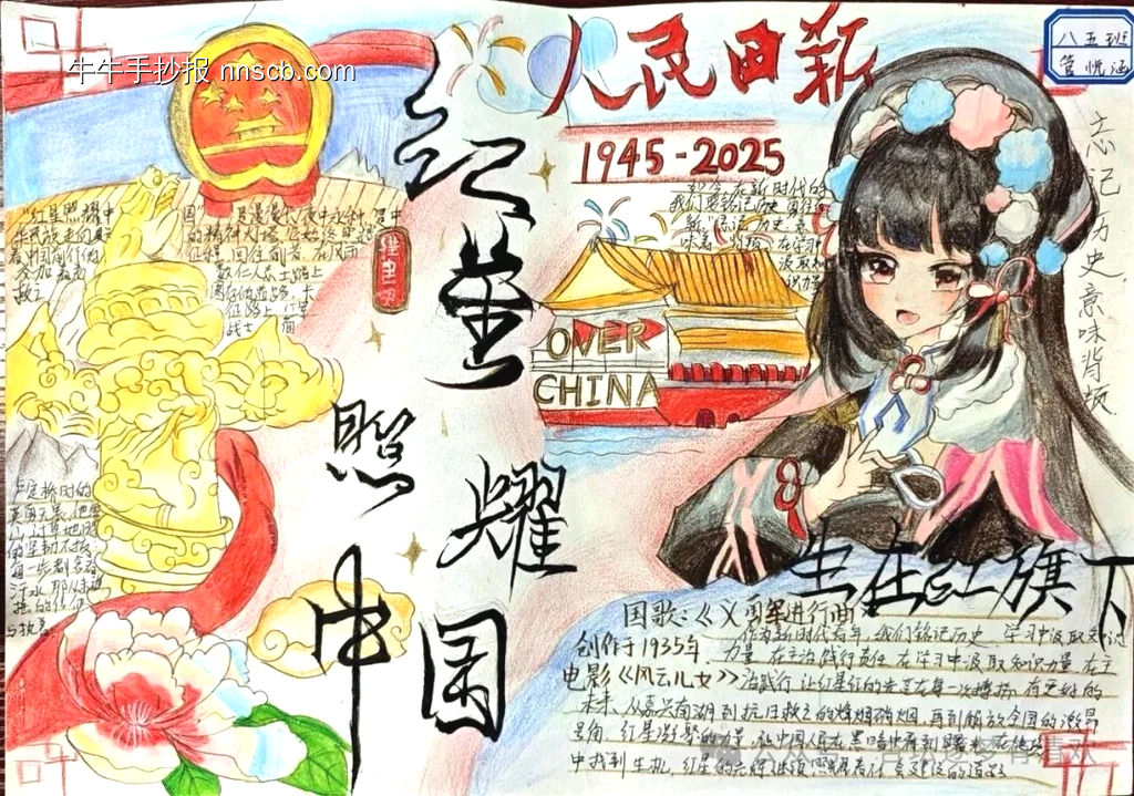 长征路——红星照耀中国主题手抄报-第3张