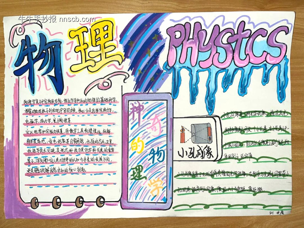 探索物理世界手抄报5张-第2张
