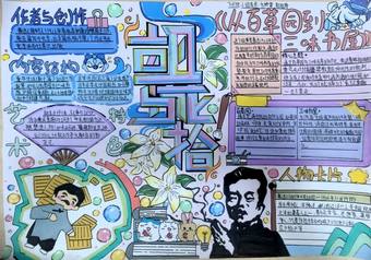 《朝花夕拾》主题手抄报漂亮5张