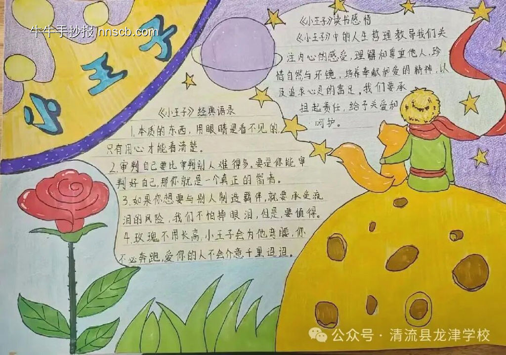 读书小报简单又漂亮2张-第2张