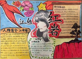 红岩——吾辈当自强读书小报