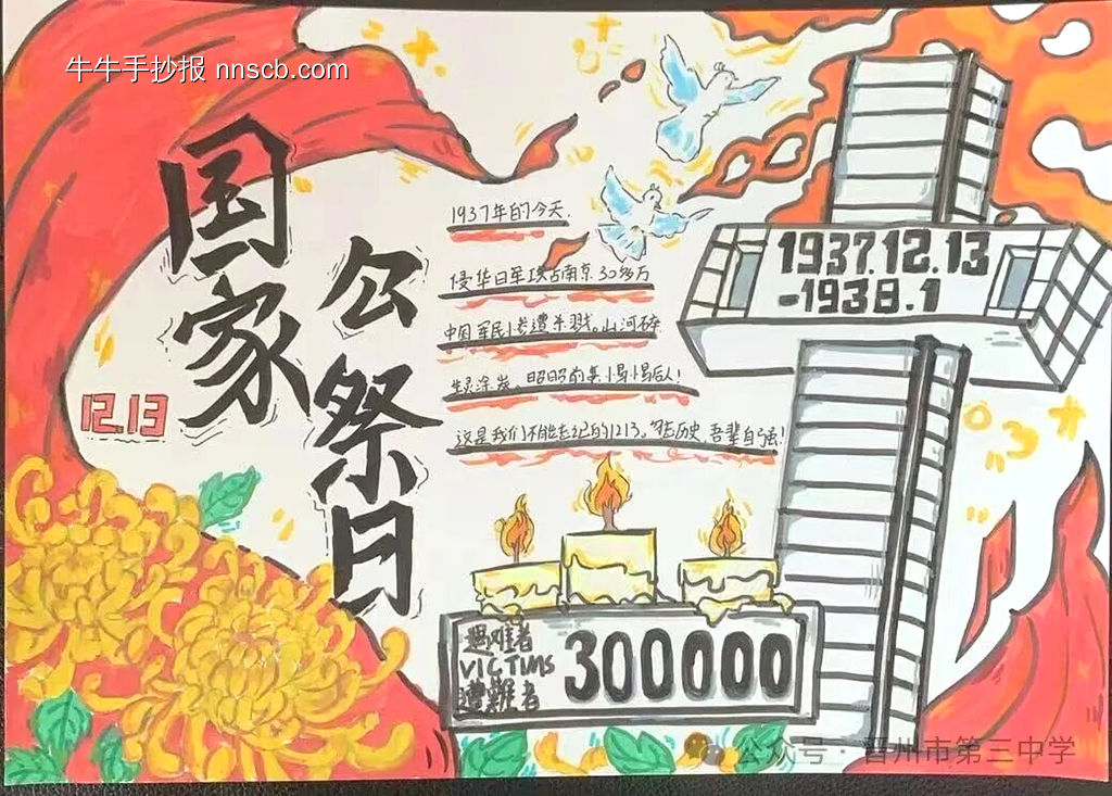 国家公祭日简单又好看4张-第1张