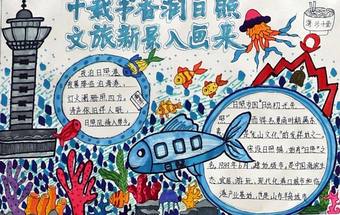 书香日主题手抄报