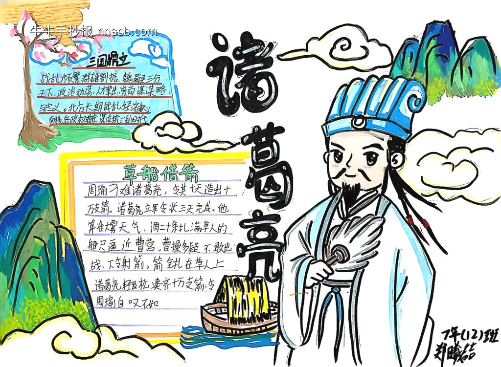 传承文明薪火主题手抄报-第1张