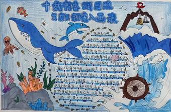 读书小报，书香韵味主题手抄报