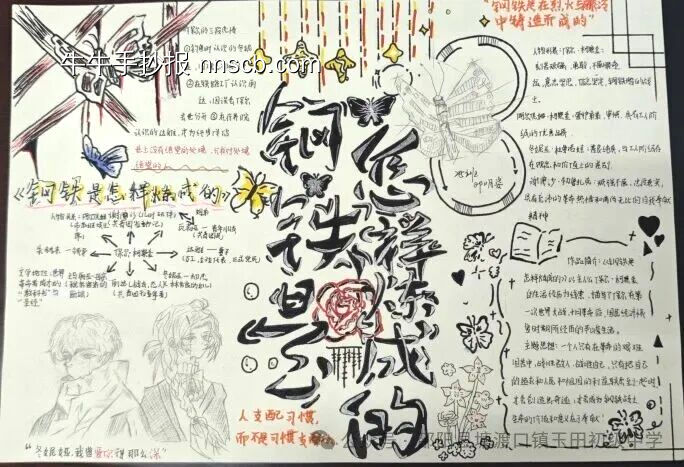 《钢铁是怎样炼成的》读书小报-第1张