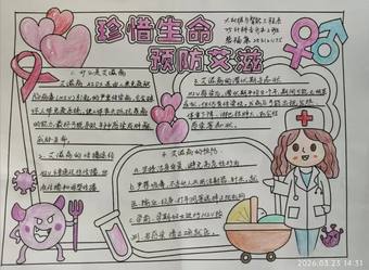 预防艾滋病主题手抄报