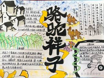 《骆驼祥子》读书小报