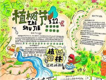 植树节主题简单又漂亮5张