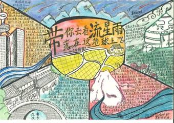 地理知识手抄报漂亮
