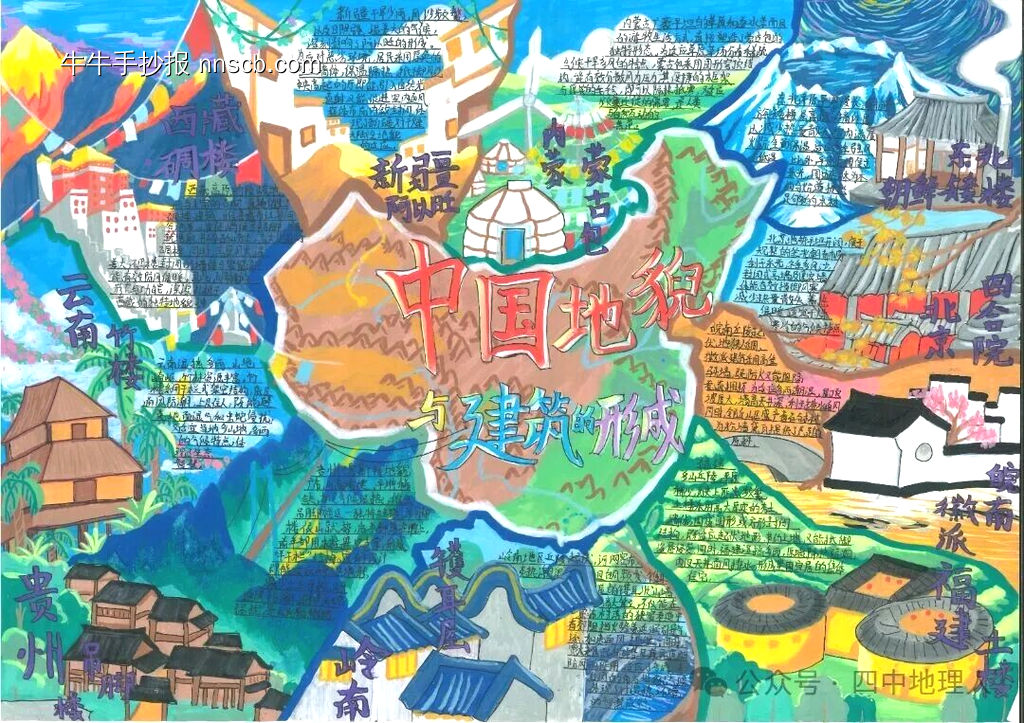 地理课知识主题手抄报漂亮7张-第6张