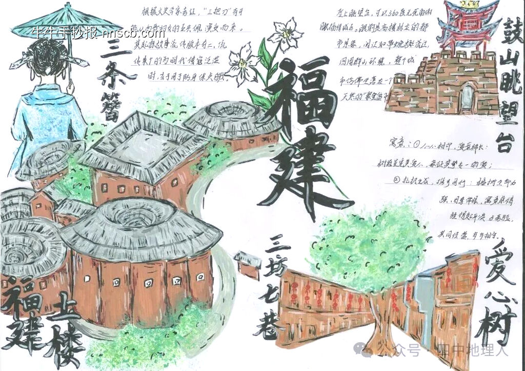 地理知识手抄报漂亮-第10张