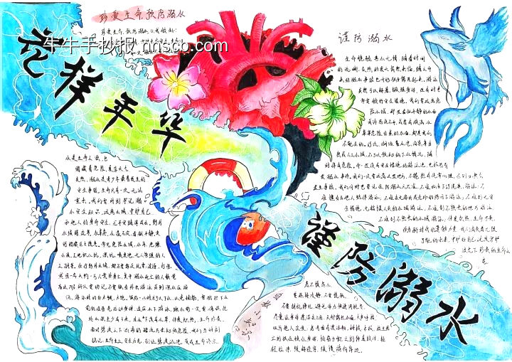 珍爱生命——防溺水主题手抄报-第3张