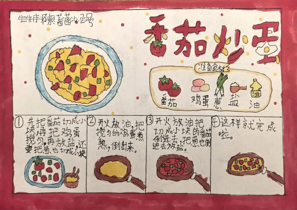 中华美食主题手抄报-第2张