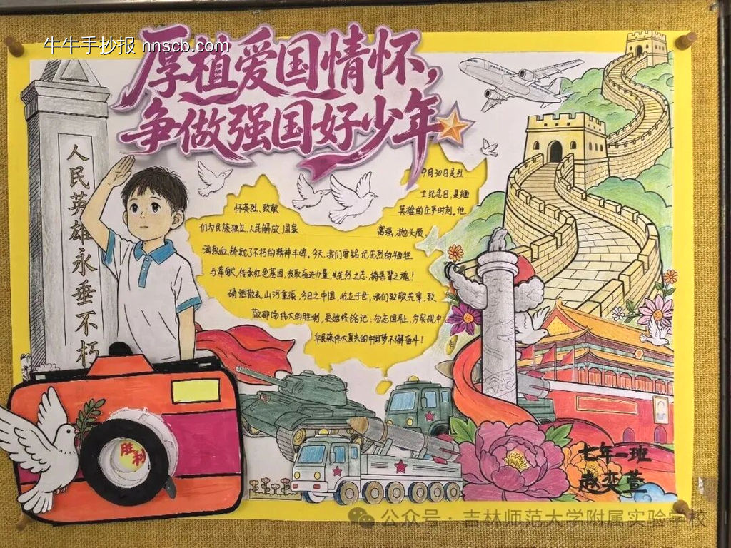强国有我，盛世中华主题手抄报-第2张