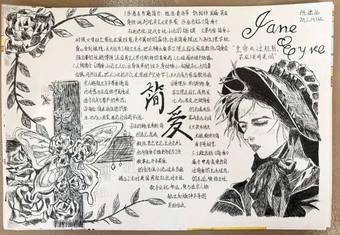 简爱主题手抄报简单又好画8张